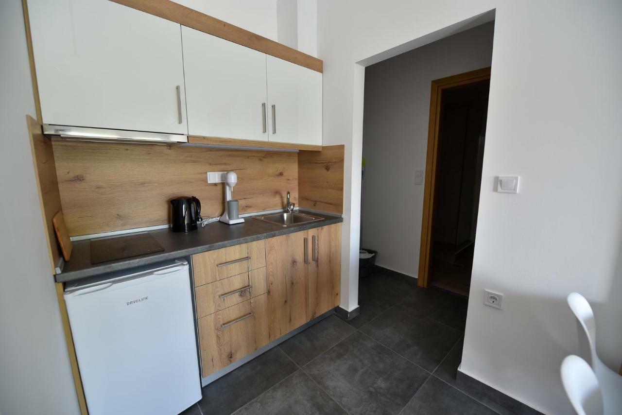 Lamda Deluxe Apartments Keramotí Kültér fotó