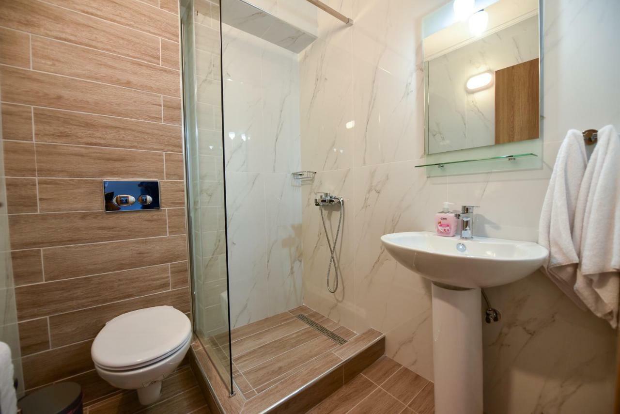 Lamda Deluxe Apartments Keramotí Kültér fotó