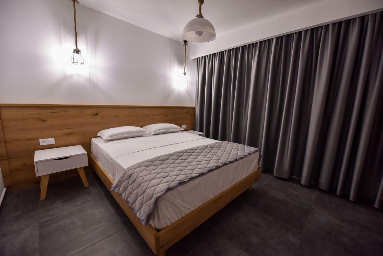 Lamda Deluxe Apartments Keramotí Kültér fotó